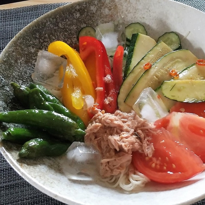 タイ風冷やしそうめん